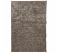 vidaXL Rug ISTAN High Pile Shiny Look Grey 120x170 cm