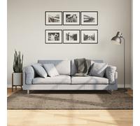 Rug Shaggy High Pile Anthracite Grey 140x200 cm 100% Polyester Gel Backing Soft