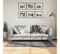 Rug Short Pile Soft and Washable Anthracite 80x150 cm Berkfield Home Black 100cm diameter