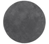 vidaXL Rug HUARTE Short Pile Soft and Washable Anthracite Ø 200 cm