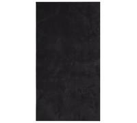 Rug Short Pile Soft and Washable Floor Mat Area HUARTE Black vidaXL