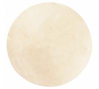 vidaXL Rug HUARTE Short Pile Soft and Washable Cream Ø 80 cm