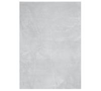 Rug Short Pile Soft and Washable Floor Mat Area HUARTE Grey vidaXL