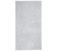 Rug Short Pile Soft and Washable Floor Mat Area HUARTE Grey vidaXL