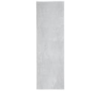 Rug Short Pile Soft and Washable Floor Mat Area HUARTE Grey vidaXL