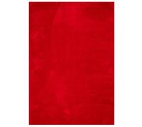 Rug Short Pile Soft and Washable Floor Mat Area HUARTE Red vidaXL