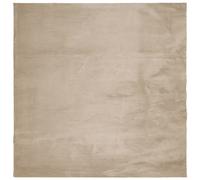 (sand, 120 x 120 cm) vidaXL Rug Short Pile Soft and Washable Floor Mat Area Rug Bedroom Carpet