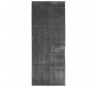 vidaXL Bamboo Runner Rug - Rectangular Grey 80x300 cm - Versatile, Durable & Anti-Slip for Living Room, Hallway