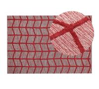 Rug SIVAS Red 140 x 200 cm Cotton