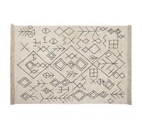 Rug SOMEK Beige 160 x 230 cm Cotton