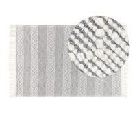 Rug TONYA Grey 160 x 230 cm Wool