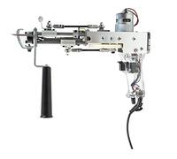 Rug Tufting Gun, 2 in 1 Cut & Loop Pile, High Speed Handheld Carpet Weaving Machine, Adjustable Needle Speed 7-20mm for Carpet Making