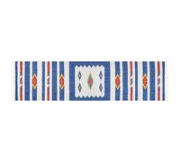 Rug VARSER Multicolour 80 x 300 cm Cotton Kilim