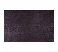Rug Washable 80x150 cm Anthracite Anti Slip Berkfield Home Black 100cm diameter