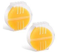 RUGBOL 2 Pcs Beeswax, Sewing Bee Wax Thread Thread Wax Beeswax Thread Conditioner for Sewing Quilting Reinforcing Thread Lubrication (Yellow)