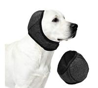 RUGBOL Dog Ear Protectors, Ear Defenders Adjustable Noise Anxiety Protection Comfortable Head Wrap Pet Supplies for Bath Grooming Thunder Firework (L