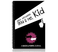 RUGBOL Just Between You And Me Kid, Kids Journal Happy Self Journal 3-6confident Me Journal Big Life Journal For Kids 7-10 (Black)