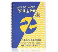 RUGBOL Just Between You And Me Kid, Kids Journal Happy Self Journal 3-6confident Me Journal Big Life Journal For Kids 7-10 (Yellow Blue)