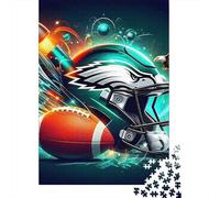 Rugby 1000 Pieces Jigsaw Puzzles For Adults Family Challenge Toys Stress Relieving Entertainment Cultivate The Spirit of Teamwork for Family Decorations 300pcs (40x28cm)