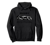 Rugby Another Reason To Give Someone A Cwtch Today Pullover Hoodie, Adult Unisex, Black, Medium