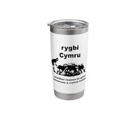 Rugby Another Reason to Give Someone A Cwtch Today Stainless Steel Insulated Tumbler
