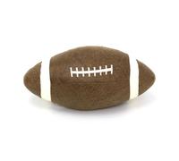Rugby Ball Doorstop | Faux Leather American Football Door Stop | Novelty Sports Themed Door Stopper 1.5kg - 27cm