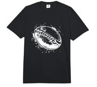Rugby Ball Graffiti Comfort Colors Adult Heavyweight T-Shirt