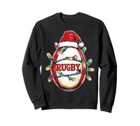 Rugby Ball Player Team Christmas Hat Xmas Sweatshirt