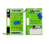 Rugby Coaching Tactical Board, Portable Rugby Change Player Display Board, with 2 White Board Markers and Magnetic Chess Pieces, for Training, Competition