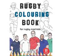 Rugby Colouring Book: Great Gift for Boys & Girls, Ages 4-12: 1