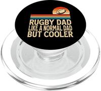 Rugby Dad Like A Normal Dad But Cooler - Funny Father's Day PopSockets PopGrip for MagSafe