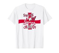 Rugby English Fan Sweet Chariot Design by Rugby Fan Gifts T-Shirt