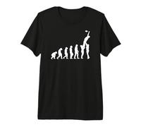 Rugby Evolution: from Monkey to Rugby Player Line-Out Edition Premium T-Shirt