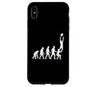 Rugby Evolution Silhouettes Case for iPhone XS Max