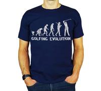 Rugby Evolution - Stylish Bespoke Rugby Gift for Men | Him | Dad | Grandad | Brother | Uncle T-Shirt Navy L