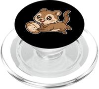 Rugby Ferret Runner Cartoon PopSockets PopGrip for MagSafe