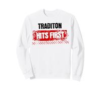 Rugby Football Tradition Hits First Men Women All Ages Sweatshirt