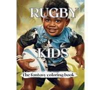 Rugby for kids coloring book