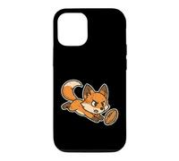 Rugby Fox Dive Cartoon Case for iPhone 12/12 Pro