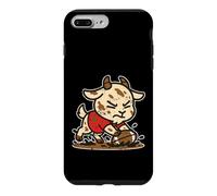 Rugby Goat Muddy Try Cartoon Case for iPhone 7 Plus/8 Plus