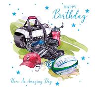 Rugby Happy Birthday Card