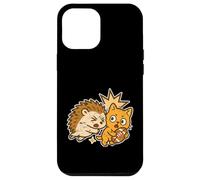 Rugby Hedgehog Tackles Cat Case for iPhone 12 Pro Max