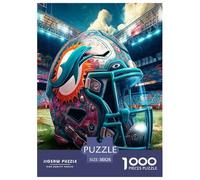 Rugby Helmet 1000 Piece Jigsaw Puzzles for Adults Fun, Challenging & Brainteasing Beautiful Home Decoration Art Colorful DIY Craft 38x26cm/1000pcs