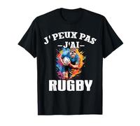 Rugby Humour Je Peux Pas J’ai Rugby Humour Rugby T-Shirt