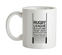 Rugby League is Like Rugby Union - 10oz - Ceramic Mug for Coffee/Tea