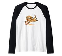 Rugby Meerkat Dive Raglan Baseball Tee