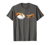 Rugby Michelangelo Ball Hand Rugby Player Funny T-Shirt