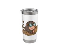 Rugby Mole Mud Cartoon Stainless Steel Insulated Tumbler