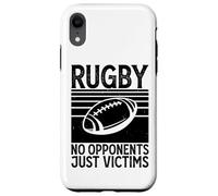 Rugby No Opponents Just Victims - Funny Rugby Player Team Case for iPhone XR