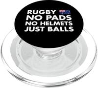 Rugby No Pads No Helmets Just Balls Australia Rugby PopSockets PopGrip for MagSafe